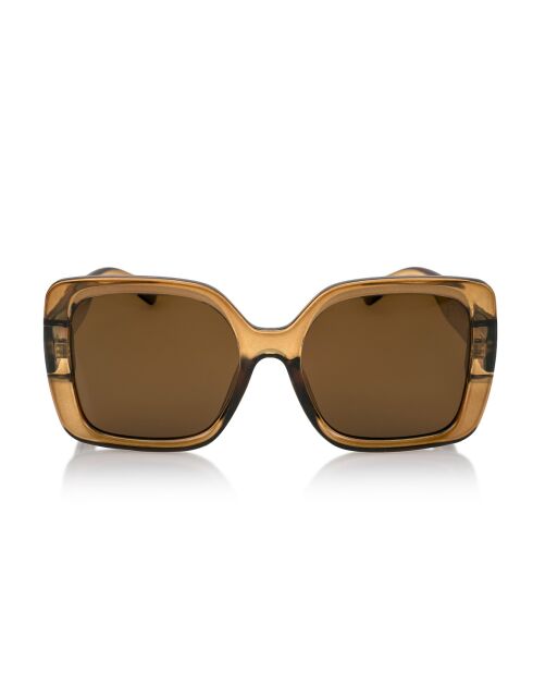 Lunettes de soleil Malibu marron