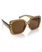 Lunettes de soleil Malibu marron