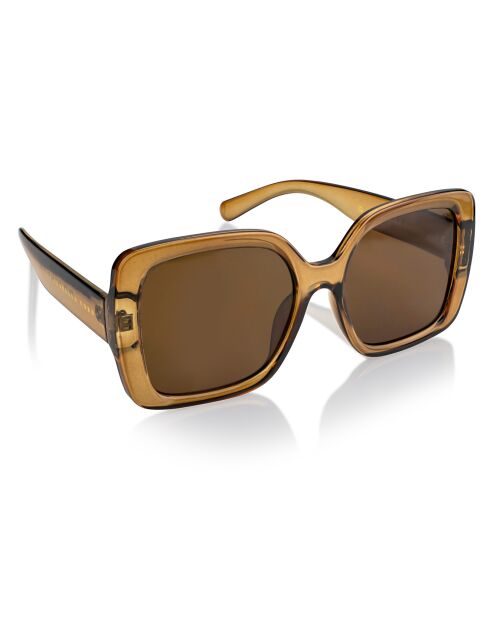 Lunettes de soleil Malibu marron