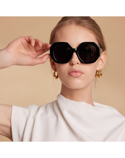 Lunettes de soleil Posh noires