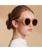 Lunettes de soleil Posh nude