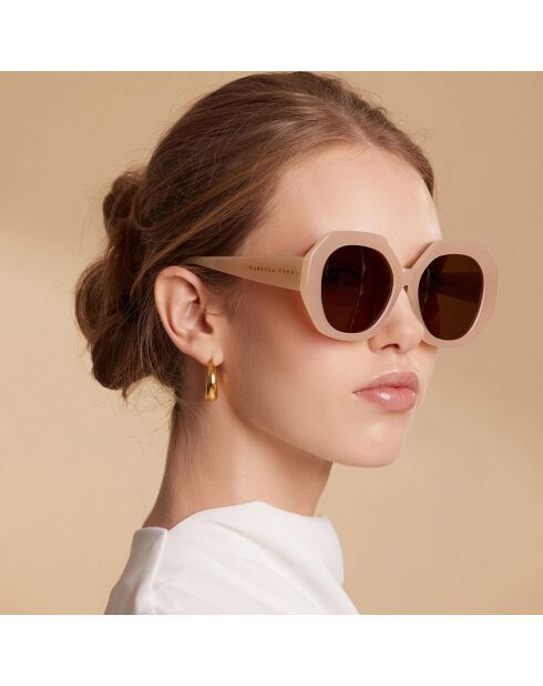 Lunettes de soleil Posh nude