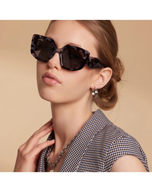 Lunettes de soleil Eleganza gris tortue