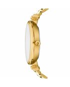 Montre Nathalle en Acier & Diamant dorée