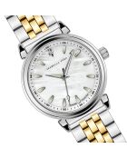Montre Joie en Acier & Diamant doré/argenté