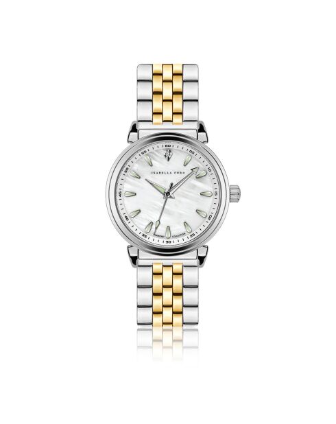 Montre Joie en Acier & Diamant doré/argenté