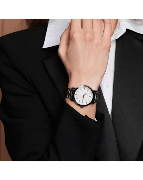 Montre Joie en Acier & Diamant doré/argenté