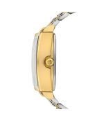 Montre Eulalie en Acier & Diamant doré/argenté