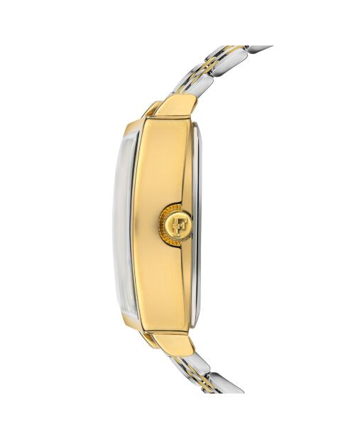 Montre Eulalie en Acier & Diamant doré/argenté