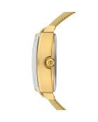 Montre Cléophée en Acier & Diamant dorée