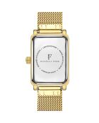 Montre Cléophée en Acier & Diamant dorée