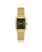 Montre Cléophée en Acier & Diamant dorée