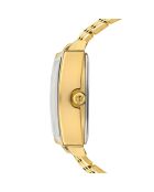 Montre Cléophée en Acier & Diamant dorée