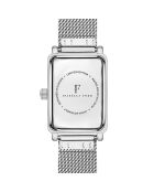 Montre Isaure en Acier & Diamant argentée