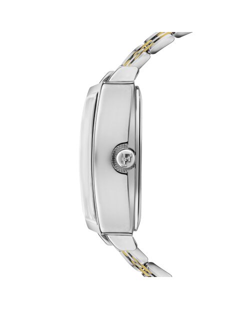 Montre Isaure en Acier & Diamant doré/argenté