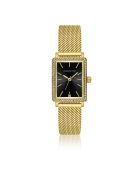 Montre Adélaïde en Acier & Diamant dorée
