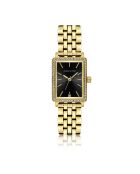 Montre Adélaïde en Acier & Diamant dorée