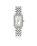 Montre Agathe en Acier & Diamant argentée