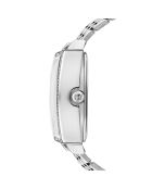 Montre Agathe en Acier & Diamant argentée