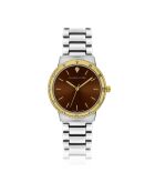 Montre Capucine en Acier & Diamant argentée