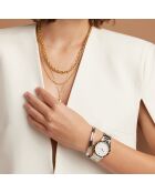 Montre Héloïse en Acier & Diamant argentée
