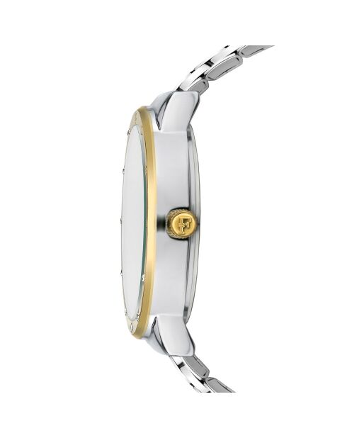 Montre Héloïse en Acier & Diamant argentée