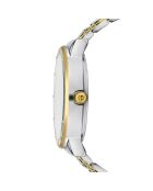 Montre Olympe en Acier & Diamant doré/argenté