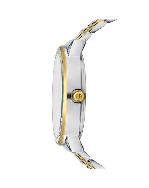 Montre Olympe en Acier & Diamant doré/argenté