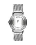 Montre 2 Bracelets Adore en Acier & Diamant argenté/noir