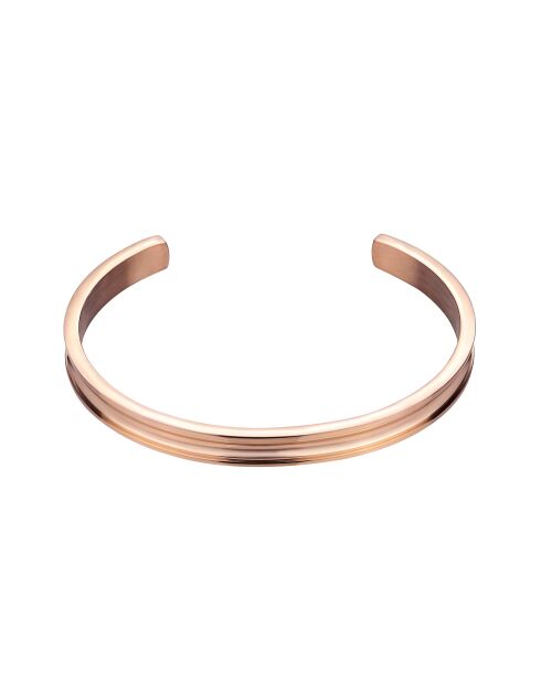 Montre & Bracelet Florence en Acier & Diamant rose doré