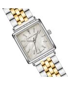 Montre & Bracelet Lilou en Acier & Diamant doré/argenté