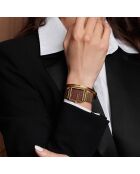 Montre & Bracelet Marie Rose en Acier & Diamant dorés