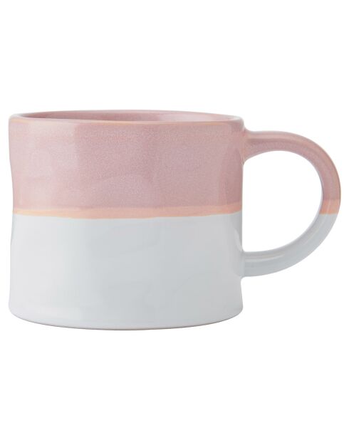 Mikasa Ombre Becher aus rosafarbenem Steinzeug, 350 ml