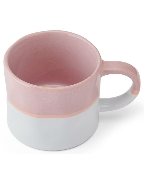 Mikasa Ombre Becher aus rosafarbenem Steinzeug, 350 ml