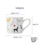 Tasse en porcelaine Mikasa  blanche - 250ml