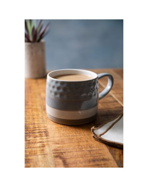 Tasse en grès Mikasa  grise - 320ml