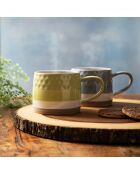 Tasse en grès Mikasa  grise - 320ml