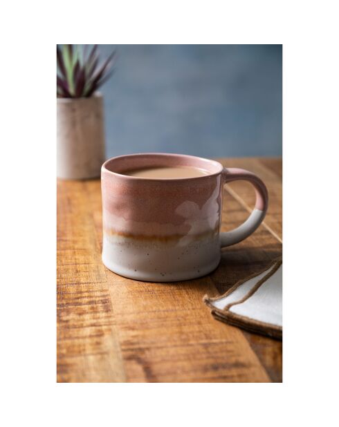 Tasse en grès Mikasa  rose - 450ml
