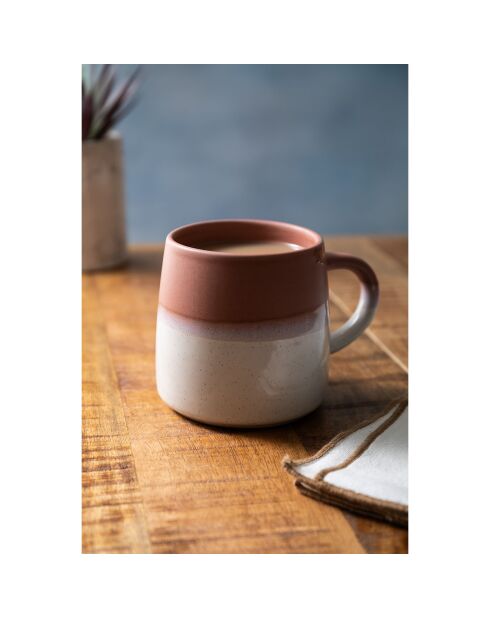 Tazza Mikasa in gres rosa - 400ml