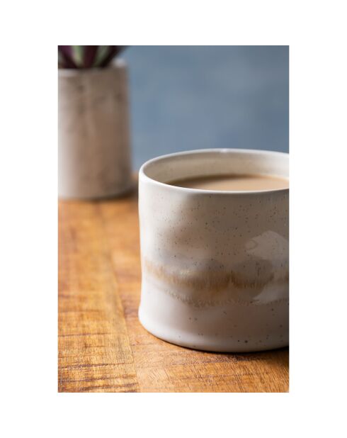 Tasse en grès Mikasa  blanche - 450ml