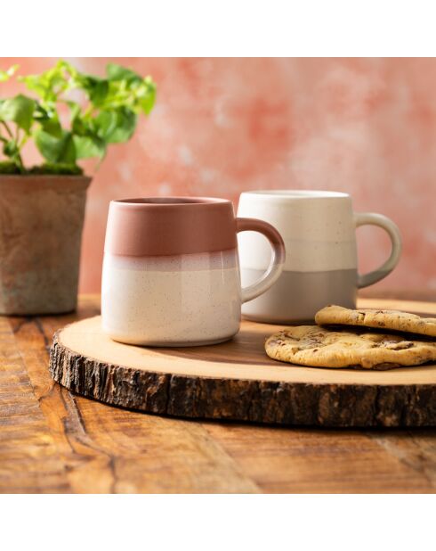 Tasse en grès Mikasa  blanche - 400ml