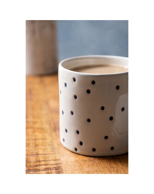 Tasse en grès Mikasa  bleue - 390ml