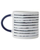 Tasse en grès Mikasa bleue - 390ml