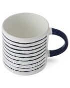 Tasse en grès Mikasa bleue - 390ml