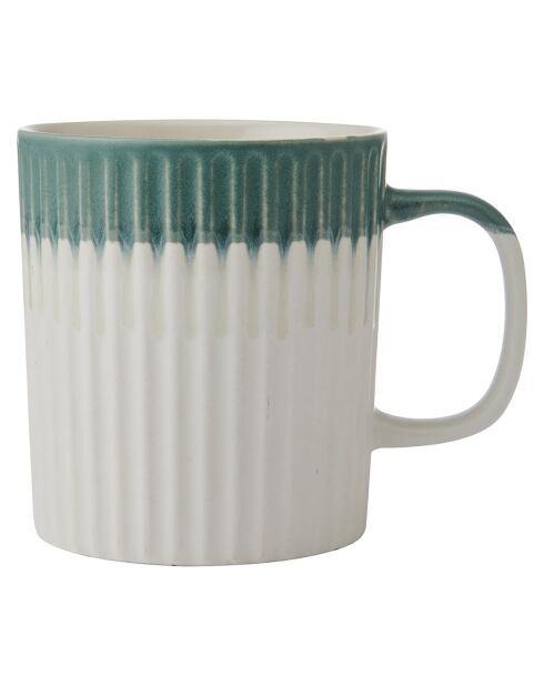 Mikasa groene aardewerken beker - 410 ml