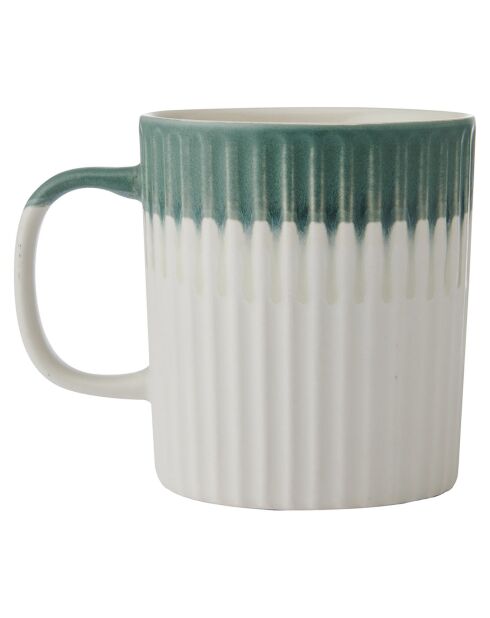 Mikasa groene aardewerken beker - 410 ml
