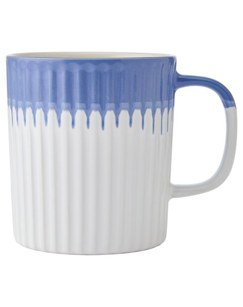 Mikasa blauer Steinzeugbecher, 410 ml