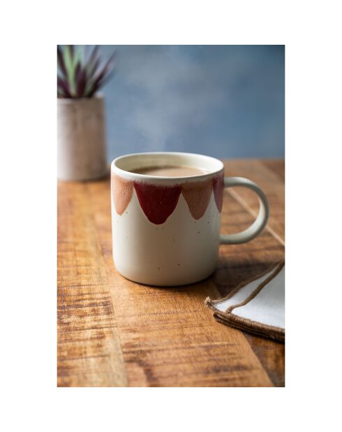 Tasse en grès Mikasa  rose - 380ml