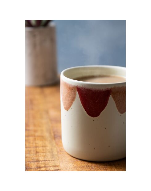 Tasse en grès Mikasa  rose - 380ml