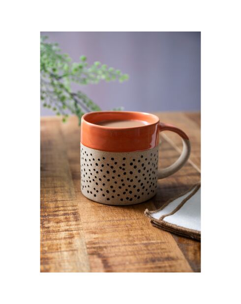 Tasse en grès Mikasa  bleue - 390ml